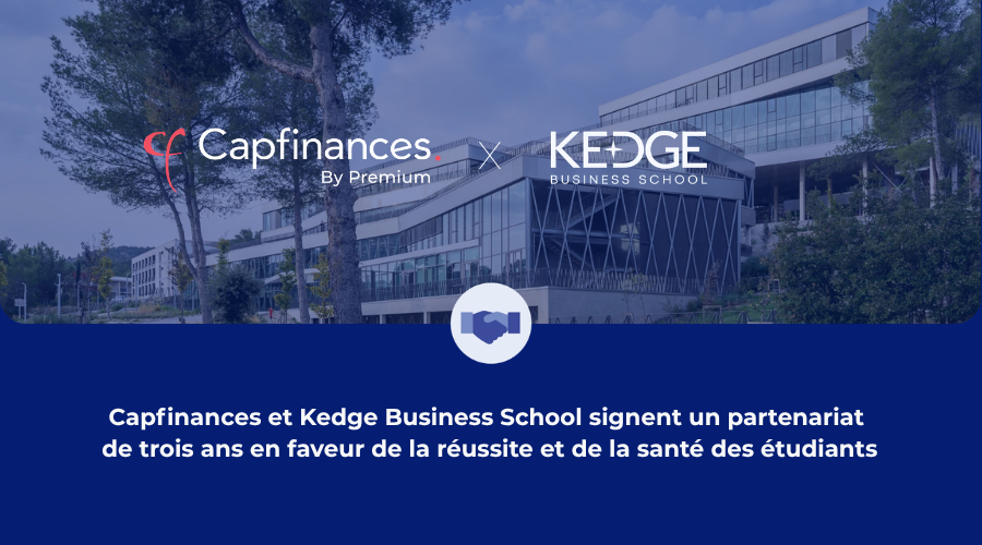 Capfinances et KEDGE Business School signent un partenariat de trois ans